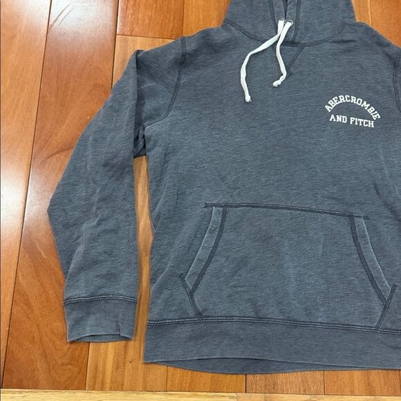 Abercrombie & Fitch Women's Charcoal Hoodie size L - Picture 4 of 9